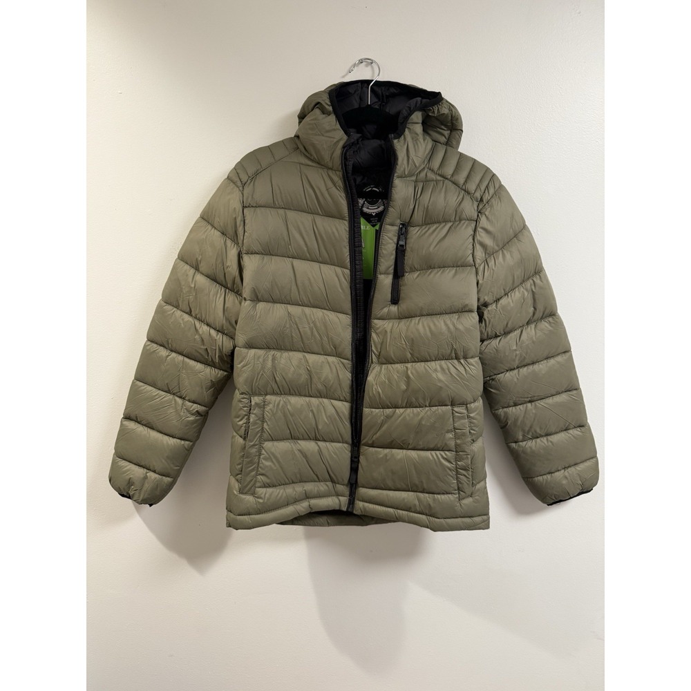 Urban Republic Brand new kids 18/20 XL olive color packable jacket